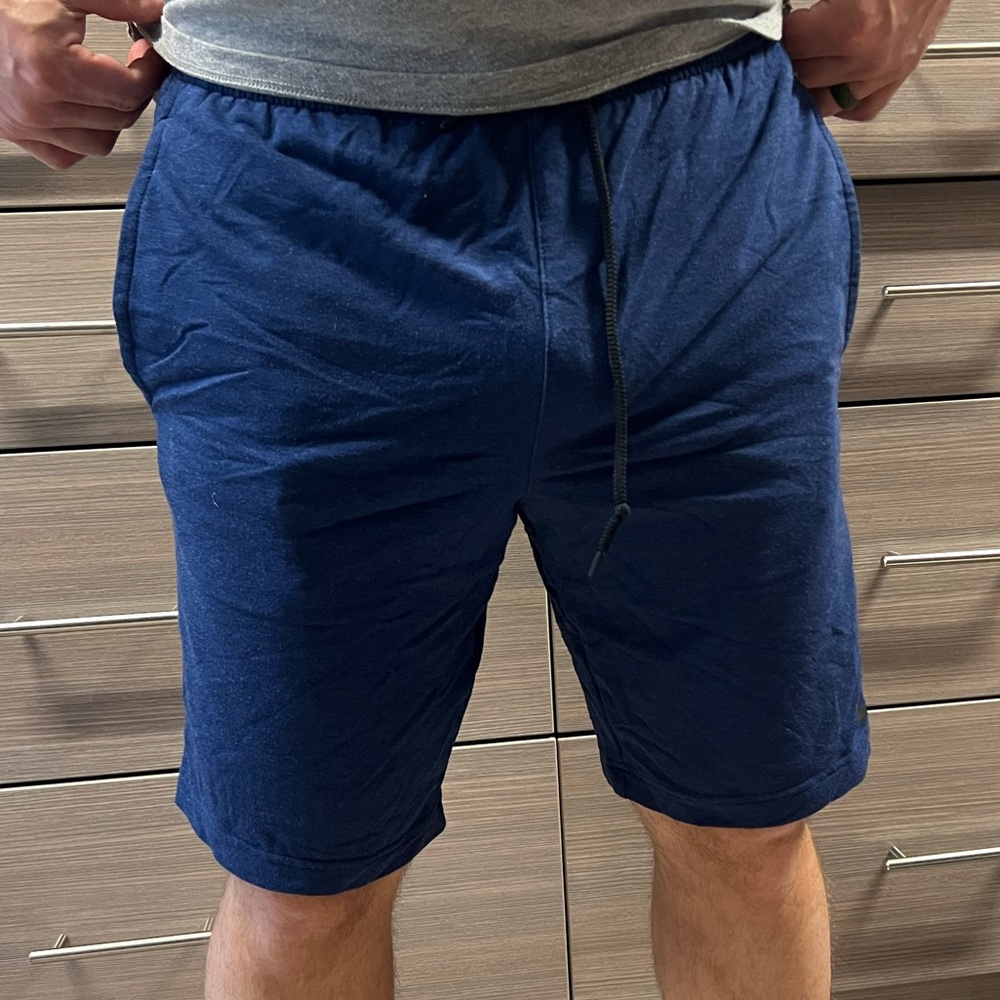 Nike Blue Athletic Shorts Relaxed Fit